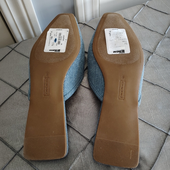 Steven New York Calandra Mule Blue 9 - Picture 6 of 12